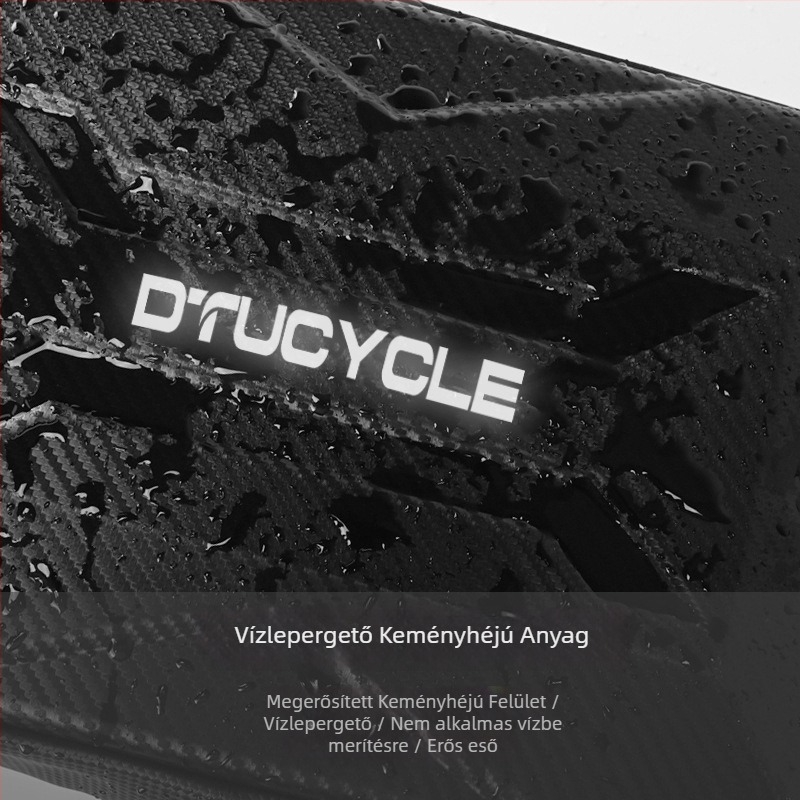 Dtucycle EVA merev héjú, vízálló hátsó táska elektromos kerékpárokhoz, nagy kapacitás, béléses