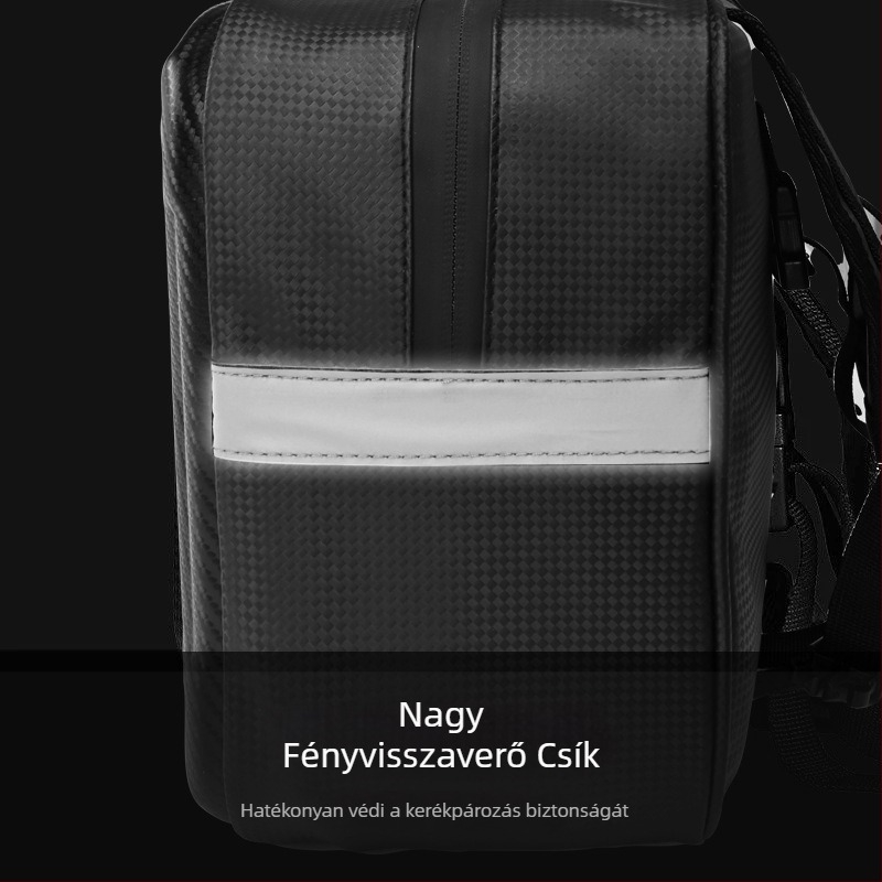 Dtucycle EVA merev héjú, vízálló hátsó táska elektromos kerékpárokhoz, nagy kapacitás, béléses