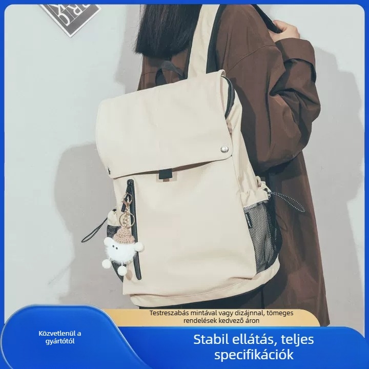 Könnyű vízálló női hátizsák laptoprekesszel, ideális egyetemre, utazáshoz és mindennapi használatra