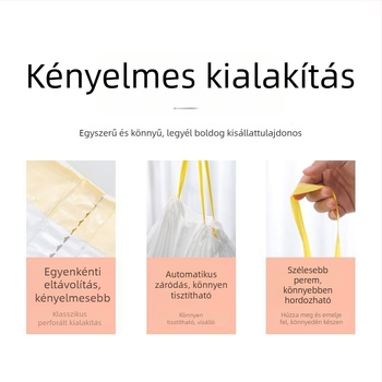 Vastagított szemetes zacskók okos macska toalettjéhez és automata macskaalomhoz