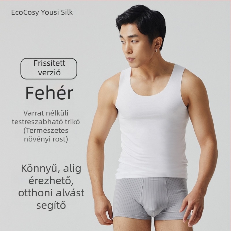 Ecocos férfi ujjatlan felső nyárra, vékony, karcsú szabás, casual, XL