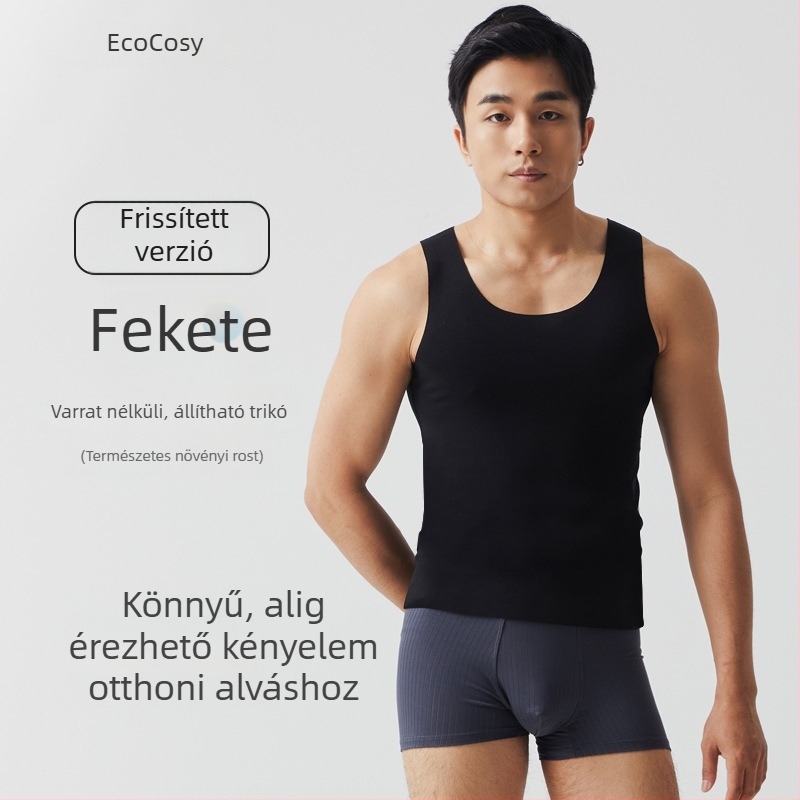 Ecocos férfi ujjatlan felső nyárra, vékony, karcsú szabás, casual, XL