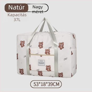 Nagy kapacitású kerekes utazótáska, könnyű és kompakt rövid utazásokhoz; többfunkciós tárolótáska kismamáknak