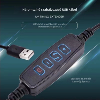 USB-klipekhez rögzíthető akváriumi LED lámpa színváltó és fényerő-szabályzóval kis akváriumokhoz és vízinövényekhez