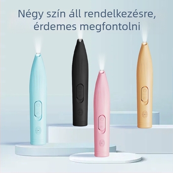 Kis méretű, újratölthető elektromos hajvágó macskák és kutyák mancsainak szőréhez