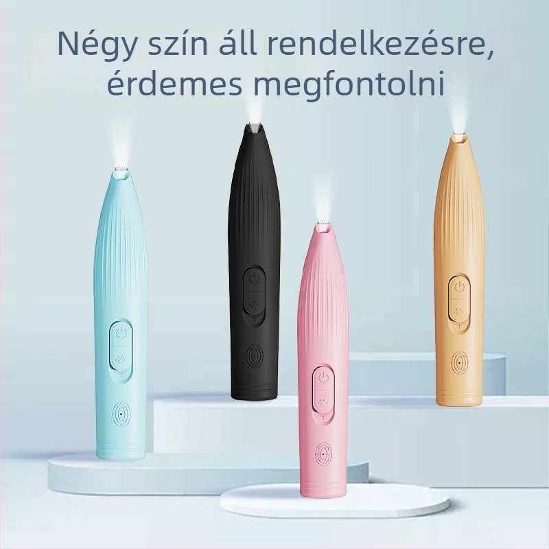 Kis méretű, újratölthető elektromos hajvágó macskák és kutyák mancsainak szőréhez