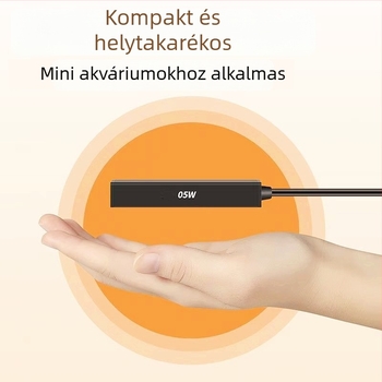 USB mini fűtőrúddal Betta akváriumhoz – kis fűtő a mikroakváriumokhoz