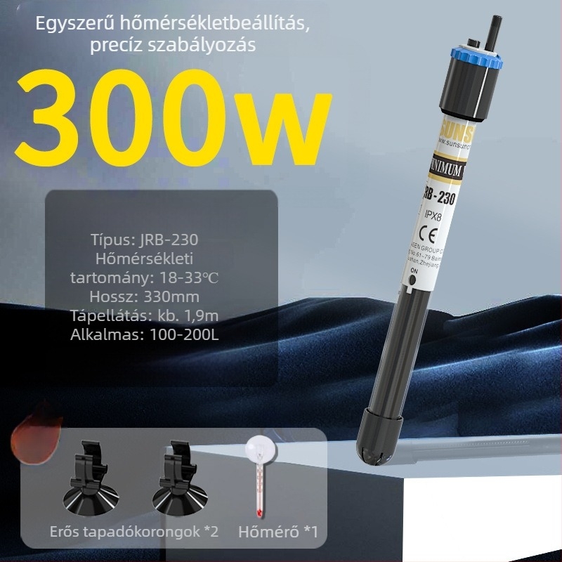 JRB sorozat kvarc akváriumfűtőpálca