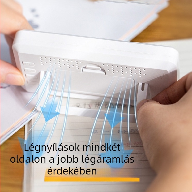 Deli hőmérséklet- és páratartalom-mérő nagy LCD kijelzővel, beltéri asztali használatra, babaszobába, elemről működik