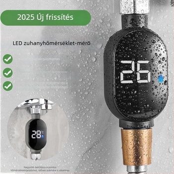 Családi zuhany LED hőmérő a víz hőmérsékletéhez, 4-pontos nemzeti szabvány, univerzális, intelligens, új modell