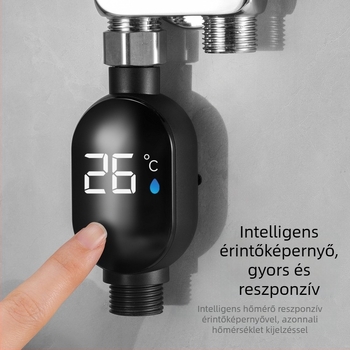 Családi zuhany LED hőmérő a víz hőmérsékletéhez, 4-pontos nemzeti szabvány, univerzális, intelligens, új modell