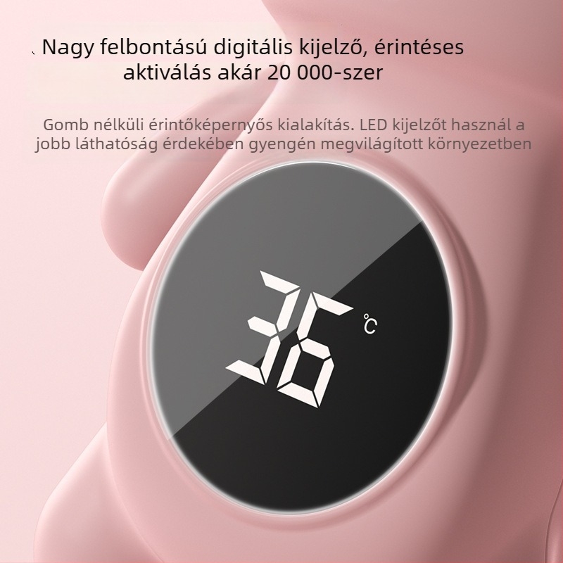 Baba fürdővíz hőmérő, nagy pontosságú digitális kijelzővel
