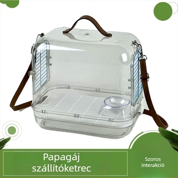Akril kültéri papagáj ketrec megfigyelésre