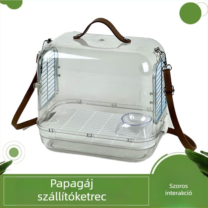 Akril kültéri papagáj ketrec megfigyelésre