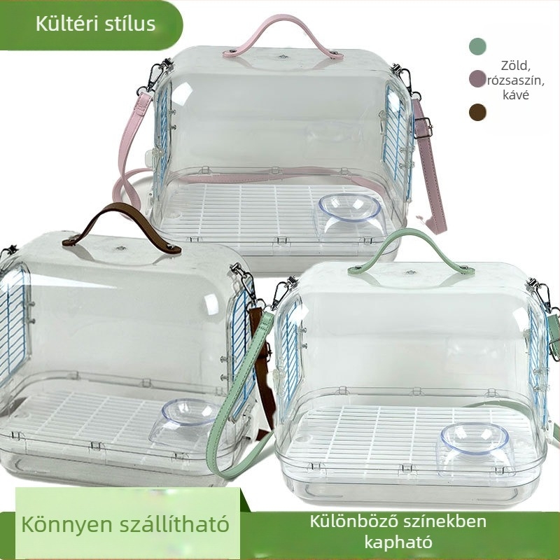 Akril kültéri papagáj ketrec megfigyelésre