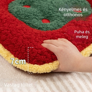 Karácsonyi matrac macskáknak és kutyáknak – vastag, meleg fekhely