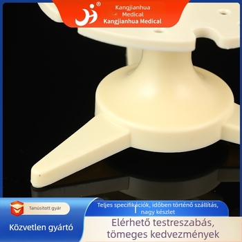 Korong alakú pipettatároló, 6 darabos készlet, összeszerelhető és forgatható, többfunkciós pipettatároló