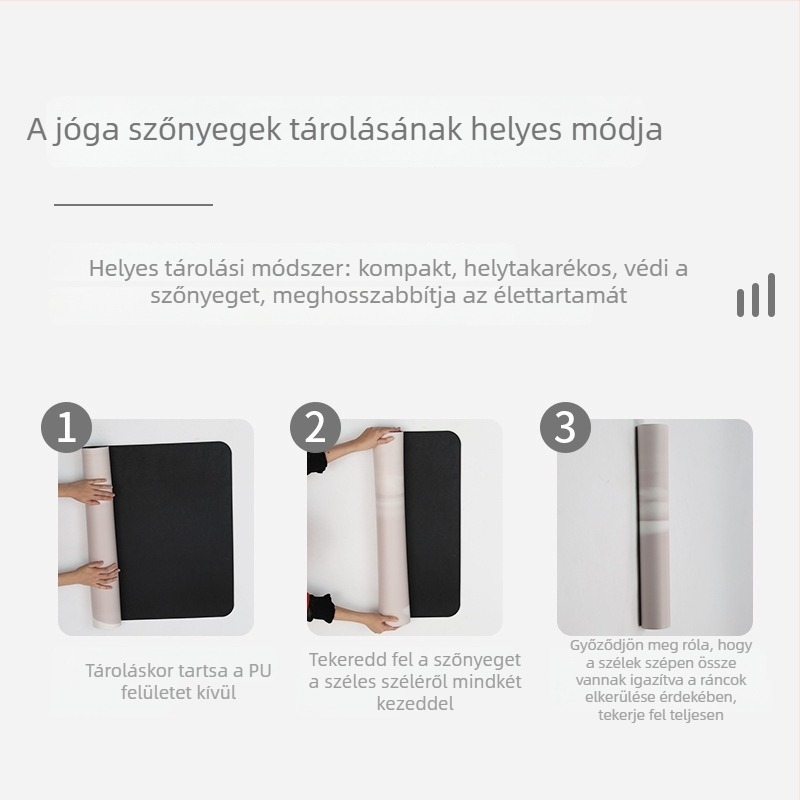 PU és gumi jóga matrac, csúszásmentes, férfiaknak és nőknek, otthoni használatra, színblokkolt dizájn, fitness-specifikus matrac, jógastúdiók által ajánlott