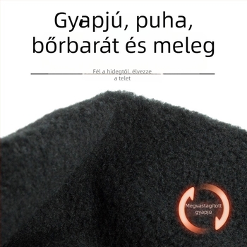 Kutyacipő készlet: vastag meleg anti-slip téli csizmák kis- és közepes méretű kutyáknak, kutyus zoknik, pamut kutyacipők, nem csúsznak le a lábáról
