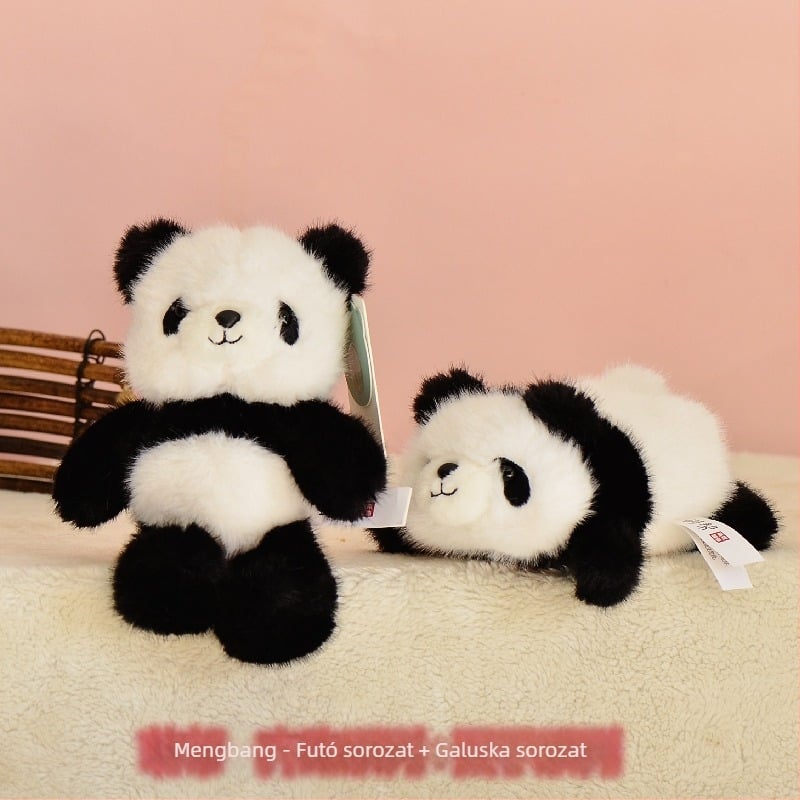 Aranyos plüss állatfigura: Panda, Lajhár, Medve és Nyúl gyerekeknek