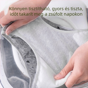 Női antibakteriális pamut menstruációs alsónemű, középmagas derekú, háromszög alakú belső résszel a szivárgás ellen