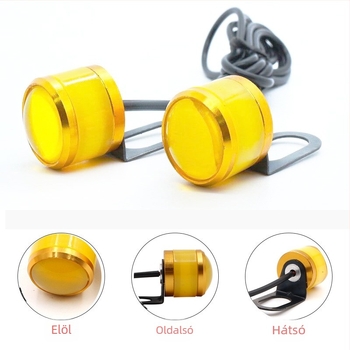 Motorkerékpár tükrökhöz Eagle Eye 23 mm, villogó LED 5630-3, színes fény