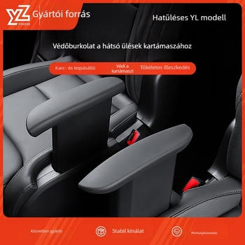 Szilikon kartámaszvédő a Tesla Model Y hatszemélyes verziójának második üléssorához