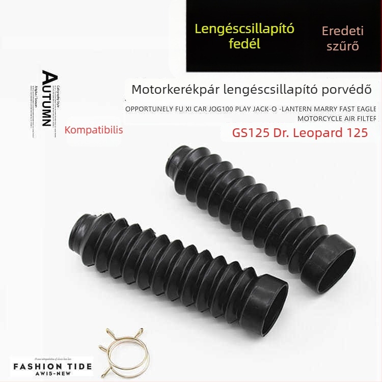 GS125 első teleszkóp porvédő HJ125KQS/GSX150