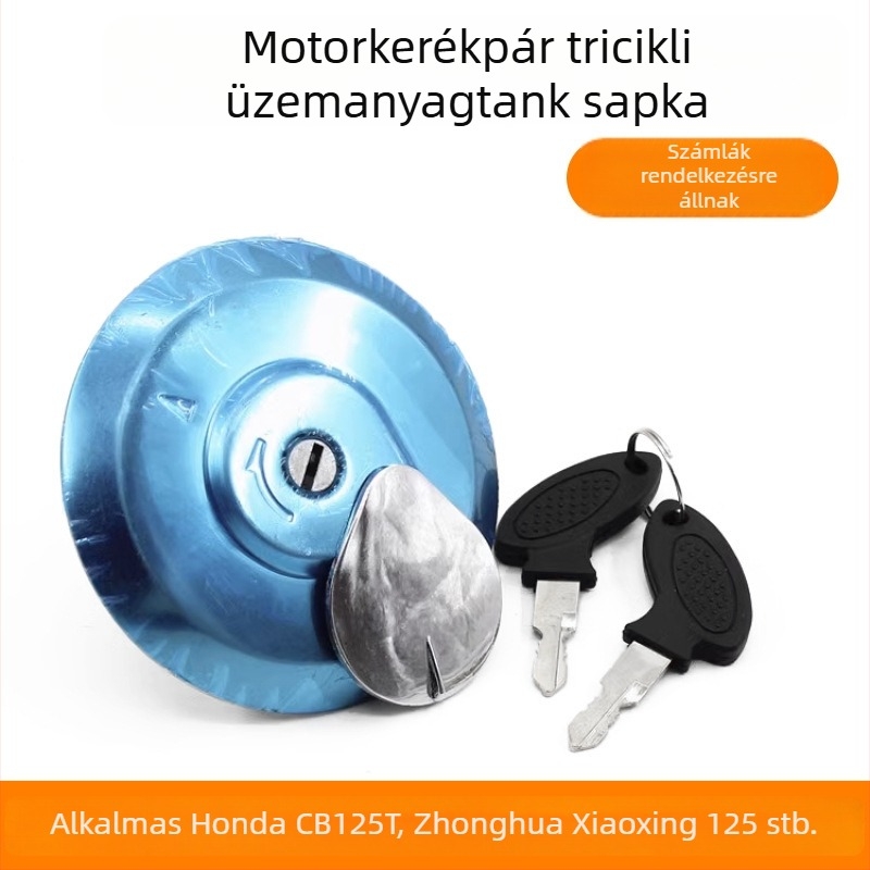 CBT125 motorkerékpár – Üzemanyag-tartály sapkája és zárja