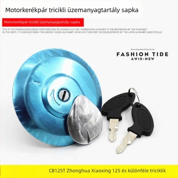 CBT125 motorkerékpár üzemanyag-tank sapka zár alkatrész triciklikhez