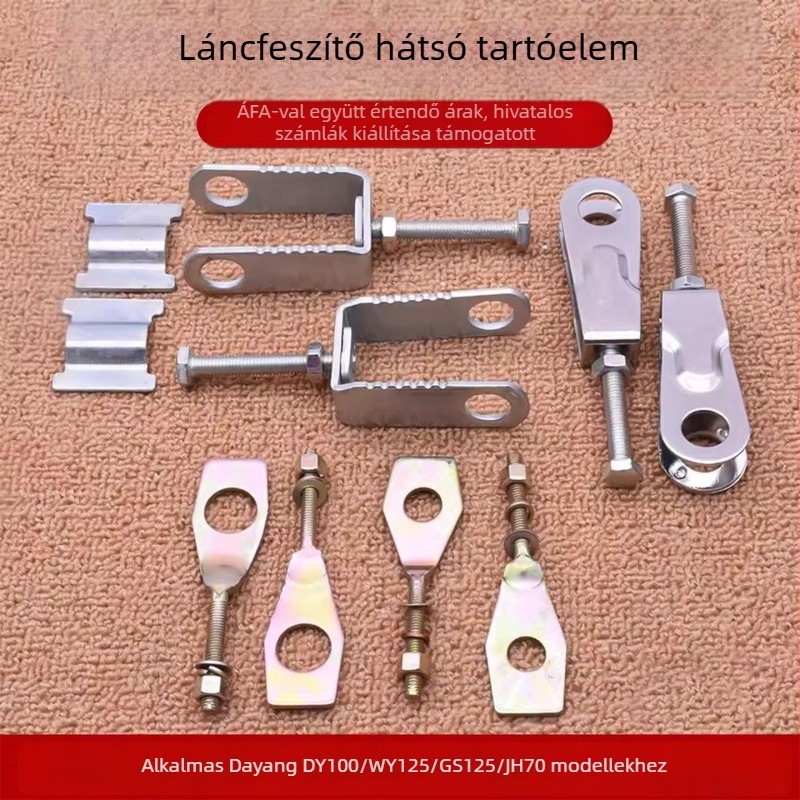 Motorkerékpár láncfeszítő WY125, GS125, Dayang DY100 - hátsó kerék csavar