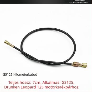 GS125 GN125 kilométeróra- és műszerkábel, vákuumos gyorsítókábel és kuplunghúzó kábel régi modellű motorkerékpárhoz
