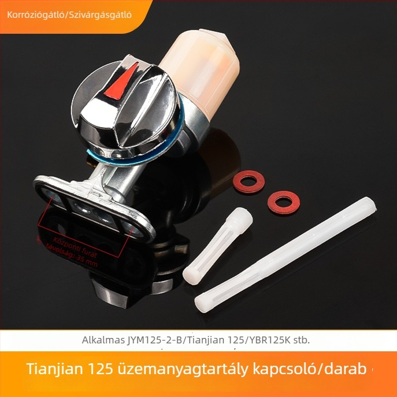 Motorkerékpár üzemanyag-tartály kapcsoló és olaj-szelep készlet JYM125/Tianjian 125