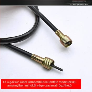 Motorkerékpár odométer-kábel, 98 cm, 125-ös modellhez, elektromos járművek