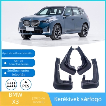 Fekete sárvédő a 2025-ös BMW X3-hoz