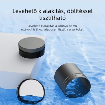 Intelligens autós hamutartó fedéllel és világítással, személyre szabott, többfunkciós hamutál autóhoz