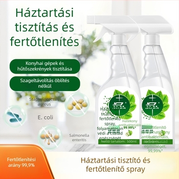Antibakteriális háztartási tisztító spray, hűtőtisztító, szageltávolító, öblítés nélkül, többfunkciós tisztító