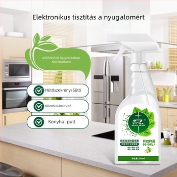Antibakteriális háztartási tisztító spray, hűtőtisztító, szageltávolító, öblítés nélkül, többfunkciós tisztító