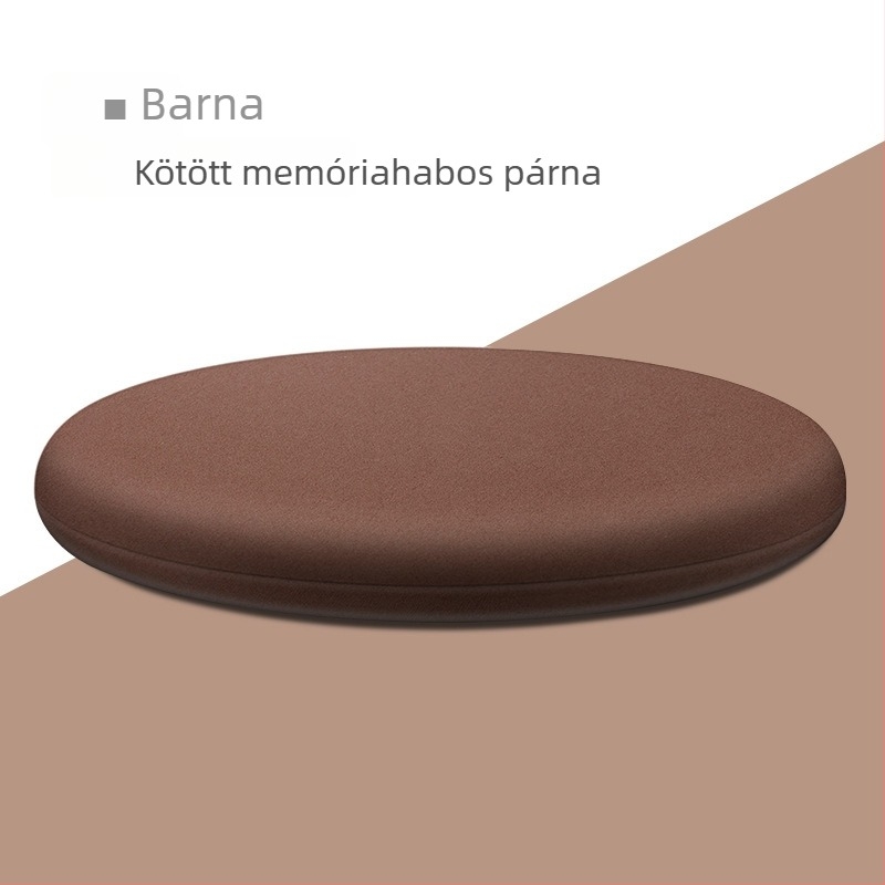 Memóriahabos kör alakú ülőpárna, japán stílusú, télen vastagított, hosszú ülésekhez az irodában és otthon.