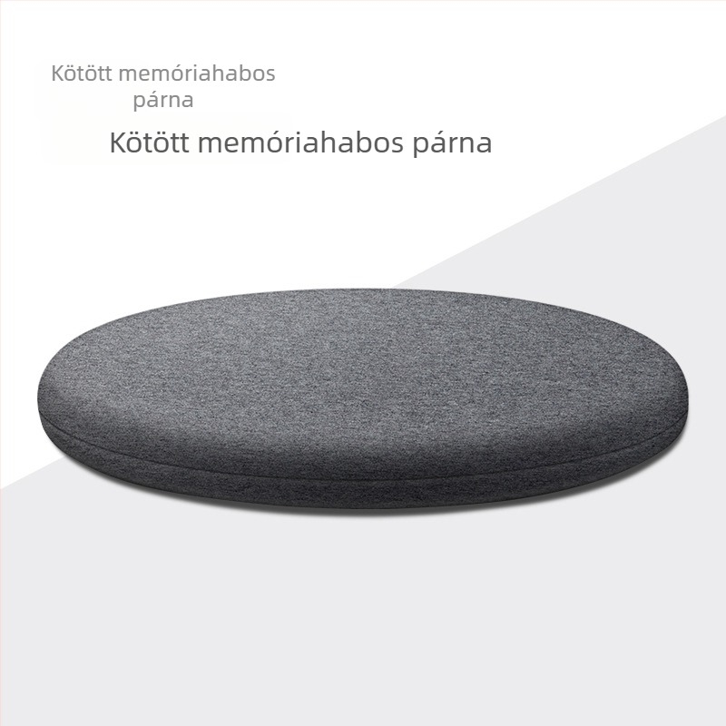 Memóriahabos kör alakú ülőpárna, japán stílusú, télen vastagított, hosszú ülésekhez az irodában és otthon.