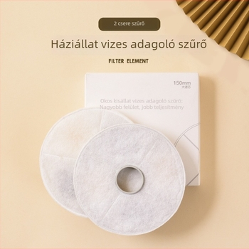 YXPET Macska vízadagoló szűrőbetét, 2 darabos gyanta-aktív szén szűrő