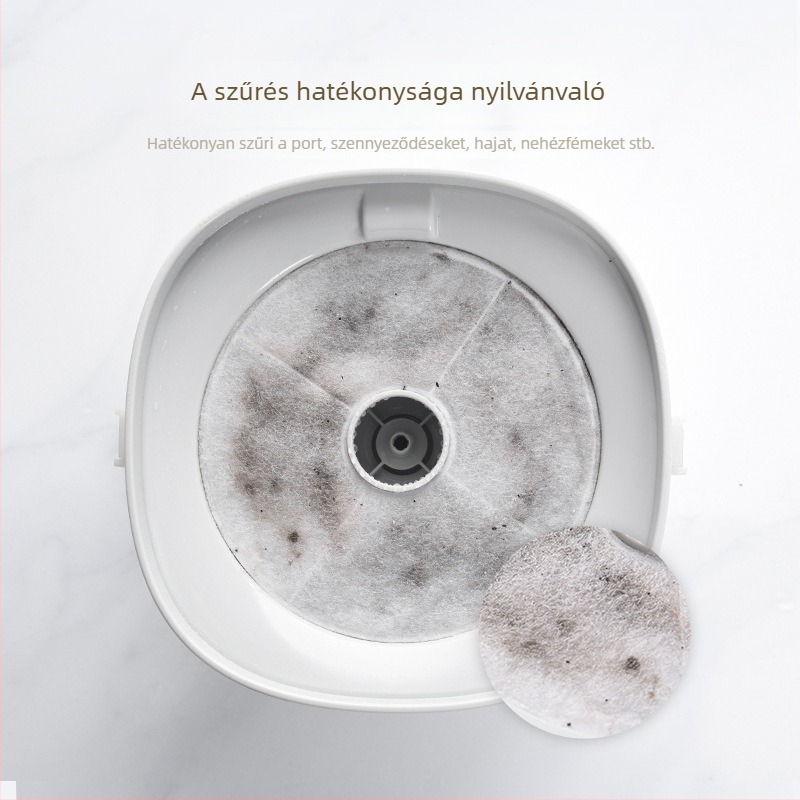 YXPET Macska vízadagoló szűrőbetét, 2 darabos gyanta-aktív szén szűrő