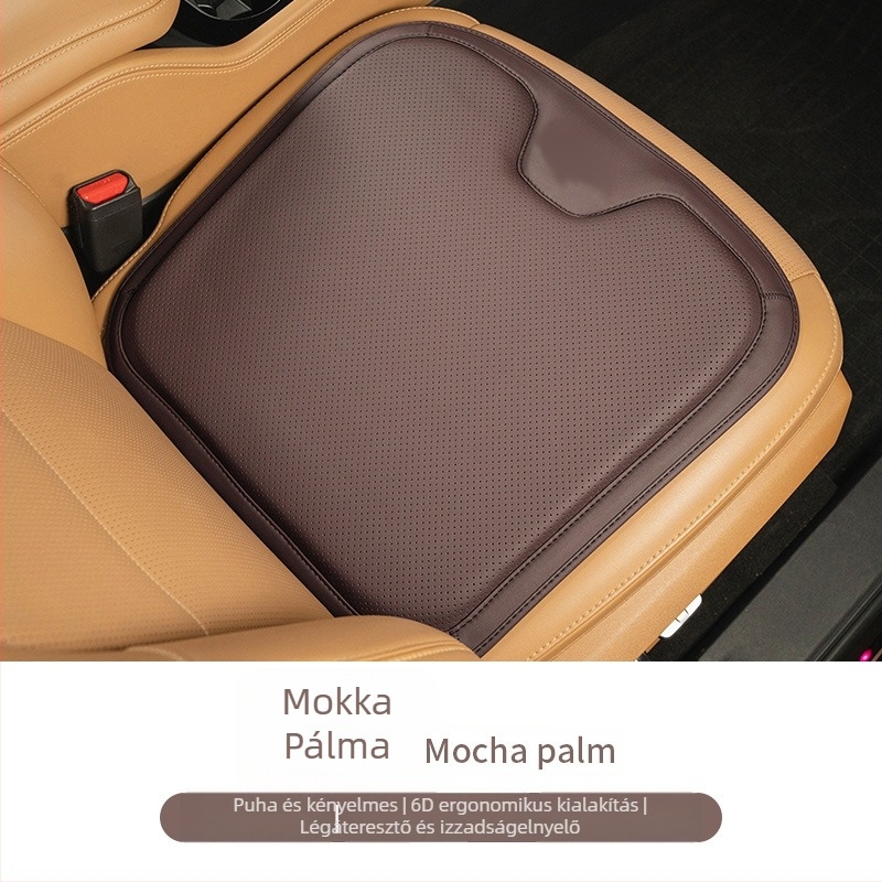Autóülésvédő és szellőző ülőpárna Ideal ONE / L7 / L8 / L9 modellekhez, belső autóhasználatra, téli–nyári