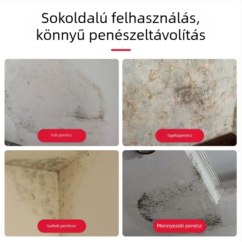 Hűtőszekrény gomba- és penészmentesítő tisztítószer gumigyűrűhöz és tömítésekhez