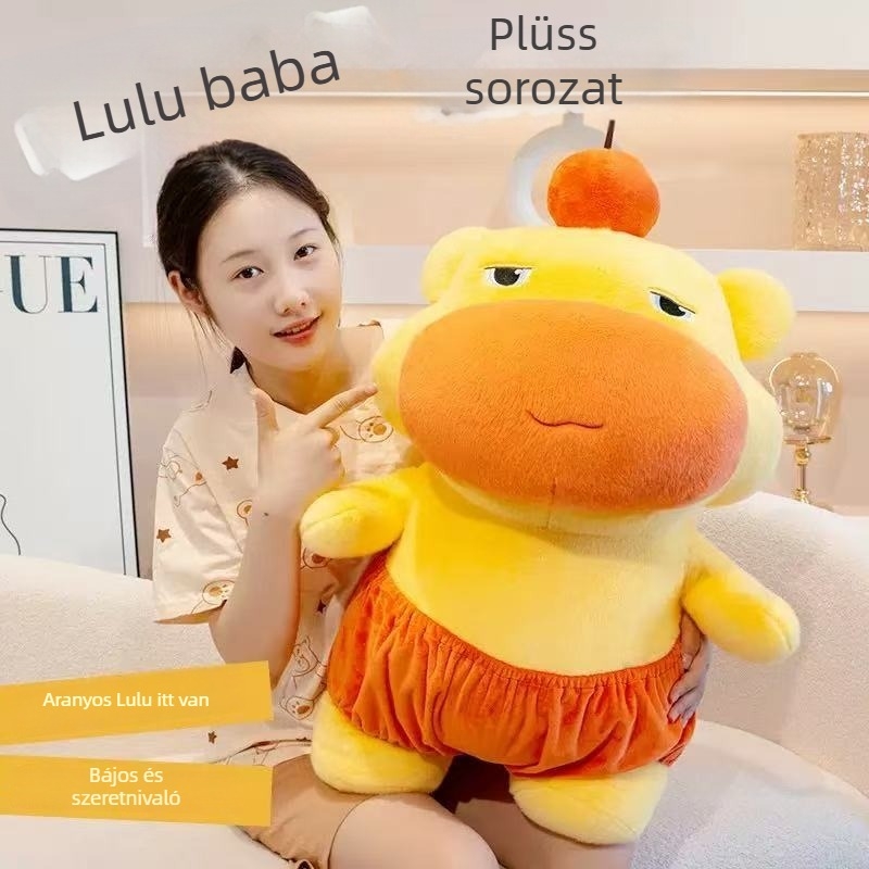Capybara Lulu plüssfigura – táskadísz