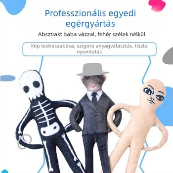 Személyre szabott drótvázú absztrakt plüss figura – egér