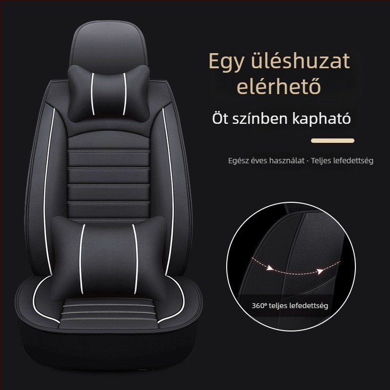 Négy évszakos univerzális autóülésvédő, kopásálló anyagból, illeszkedő üléspárnákkal