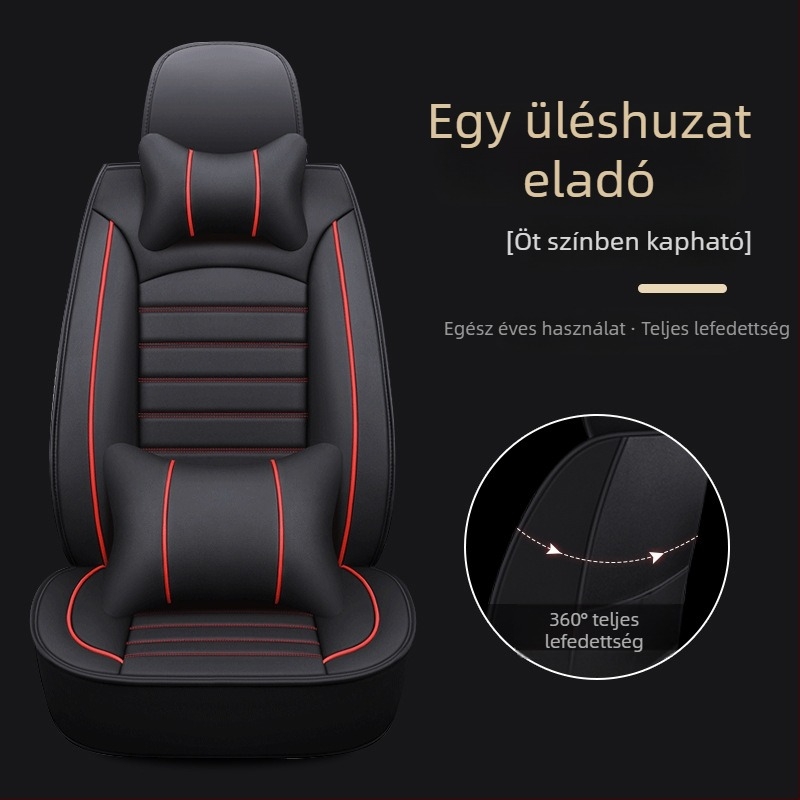 Négy évszakos univerzális autóülésvédő, kopásálló anyagból, illeszkedő üléspárnákkal