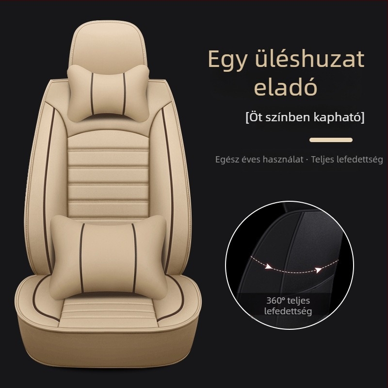 Négy évszakos univerzális autóülésvédő, kopásálló anyagból, illeszkedő üléspárnákkal