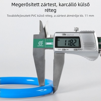 Good Craftsman Kerékpár gyűrűzár – hordozható, kör alakú, univerzális, acélkábel